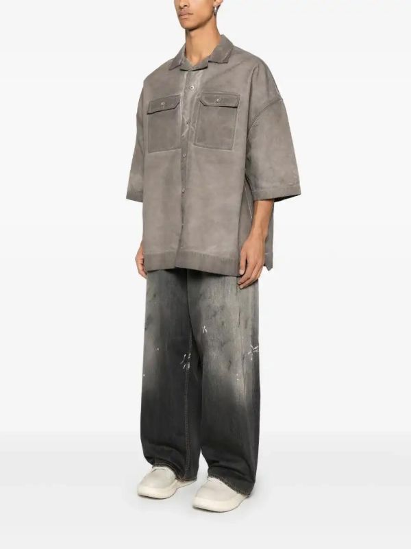 Rick Owens DRKSHDW Magnum Tommy Shirt | Browns Shirts
