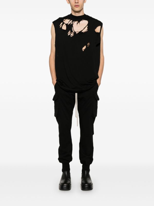 Rick Owens DRKSHDW Tarp Tank Top | Browns Vests & Tank Tops