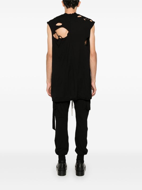 Rick Owens DRKSHDW Tarp Tank Top | Browns Vests & Tank Tops