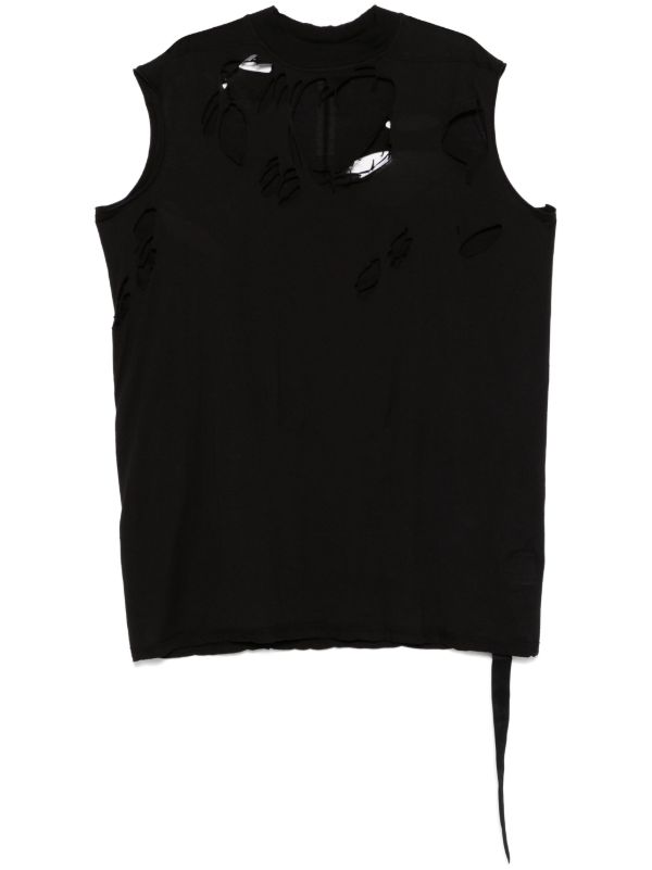 Rick Owens DRKSHDW Tarp Tank Top | Browns Vests & Tank Tops