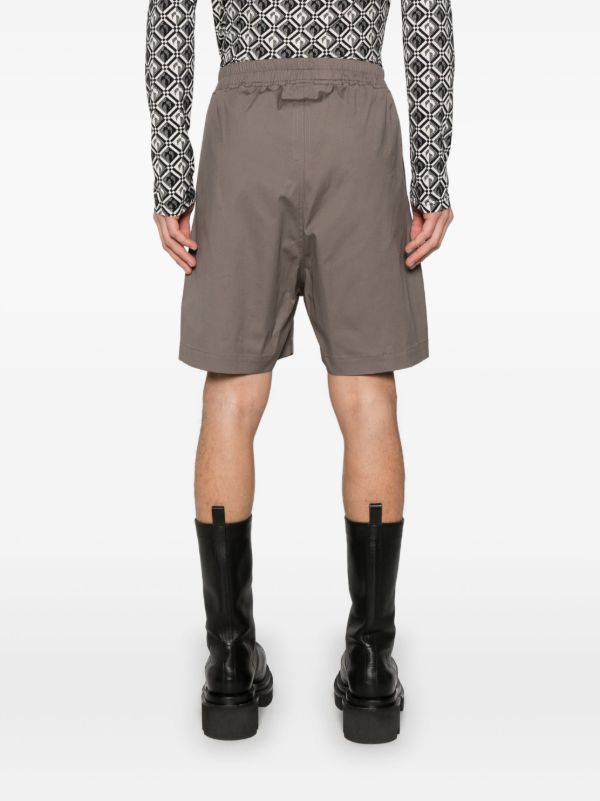 Rick Owens Grey Hollywood Shorts | Browns Deck Shorts