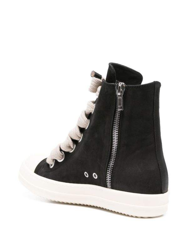 Rick Owens Jumbolaced Sneakers | Browns Hi-Tops