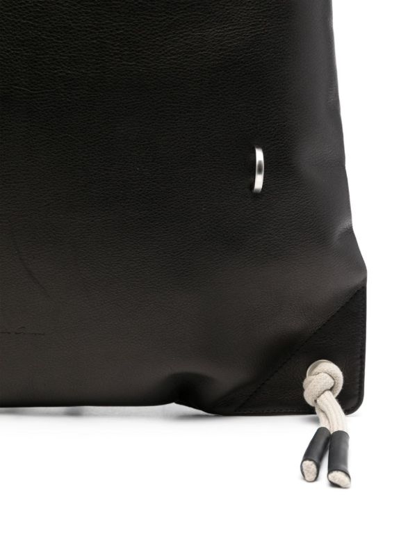 Rick Owens Leather Backpack | Browns Backpacks