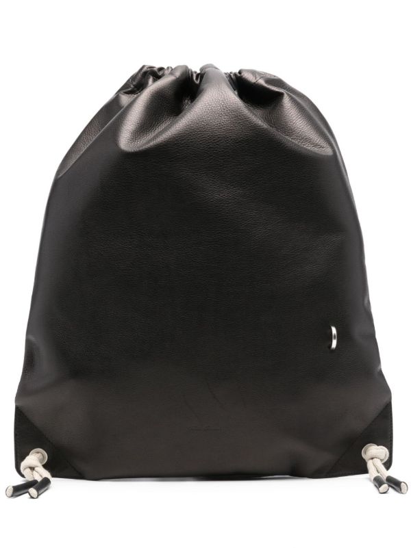 Rick Owens Leather Backpack | Browns Backpacks