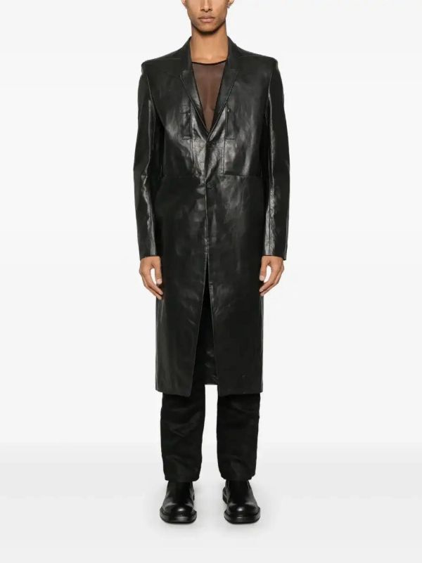 Rick Owens Lido Coat | Browns Single Breasted Coats