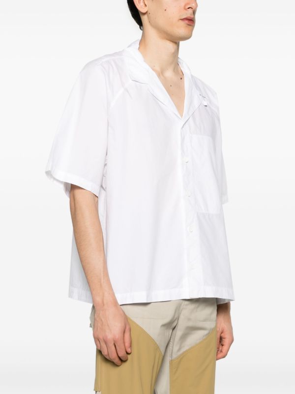 ROA White Poplin Short-Sleeve Shirt | Browns Shirts
