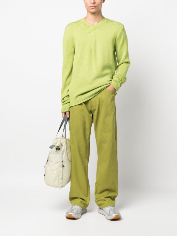 Robyn Lynch Green Eire Embroidered Jeans | Browns Regular & Straight-Leg Jeans