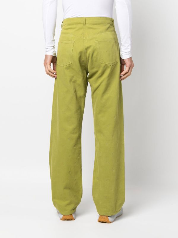 Robyn Lynch Green Eire Embroidered Jeans | Browns Regular & Straight-Leg Jeans