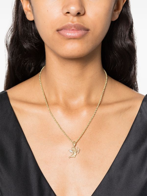 Roses Metals 14K Yellow Gold Shooter Pendant Necklace | Browns Fine Necklaces