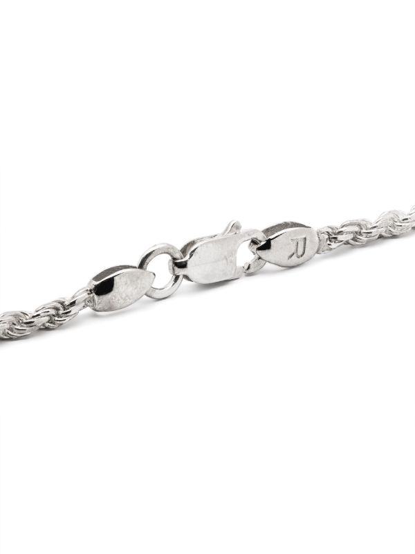 Roses Metals Sterling Silver Roses Pendant Necklace | Browns Necklaces