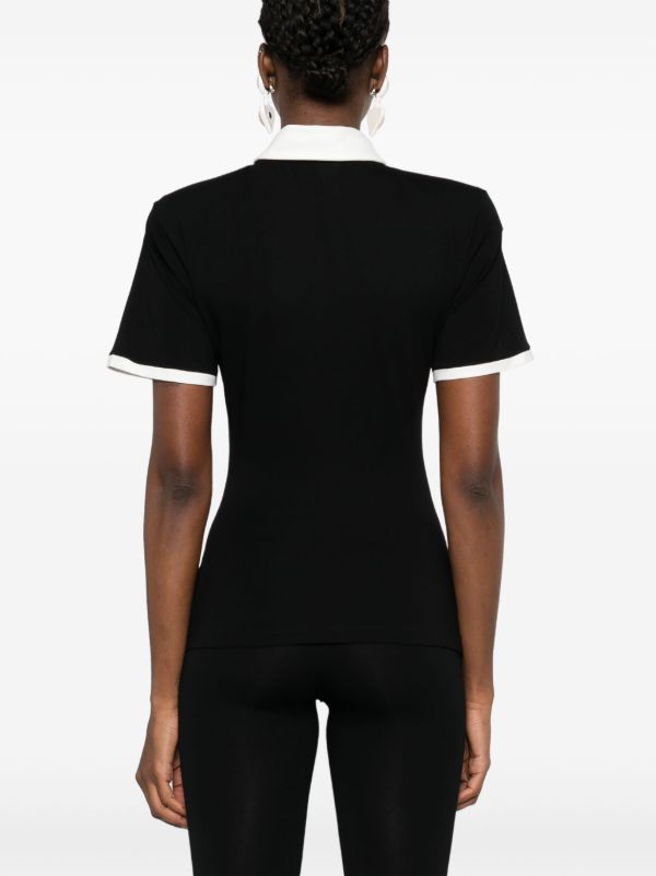 Rowen Rose Embroidered-logo Polo Top | Browns Polo Tops