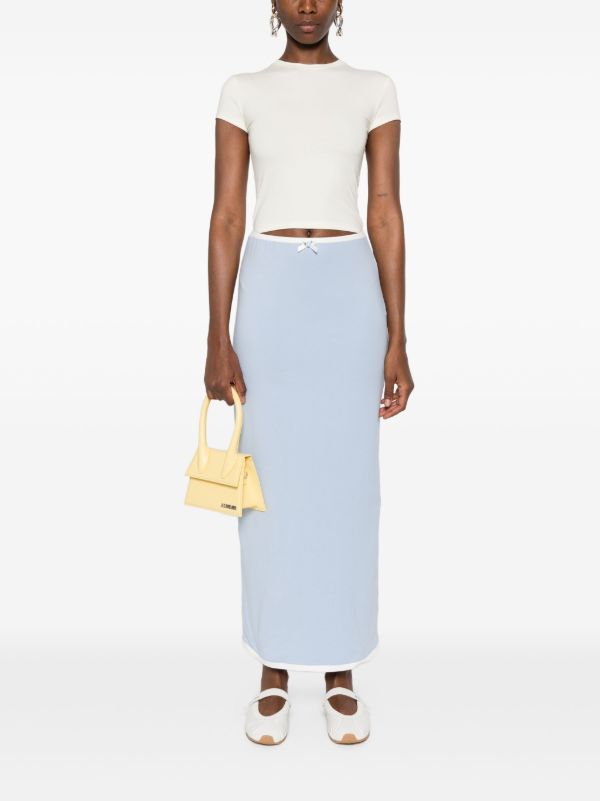 Rowen Rose Floral-appliqué Maxi Skirt | Browns Straight Skirts