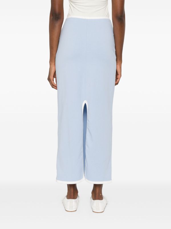 Rowen Rose Floral-appliqué Maxi Skirt | Browns Straight Skirts