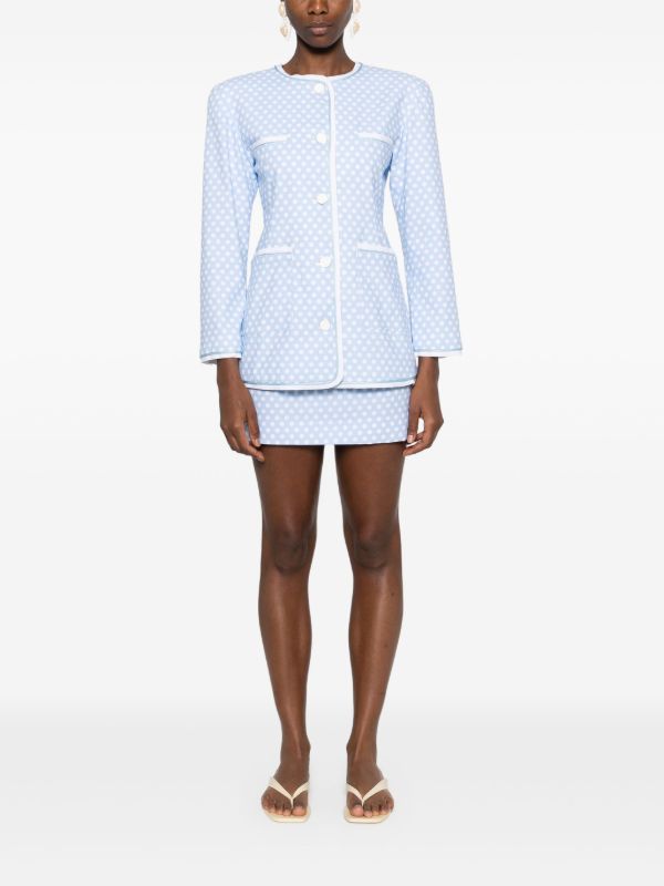 Rowen Rose Polka-dot Jacket | Browns Fitted Jackets