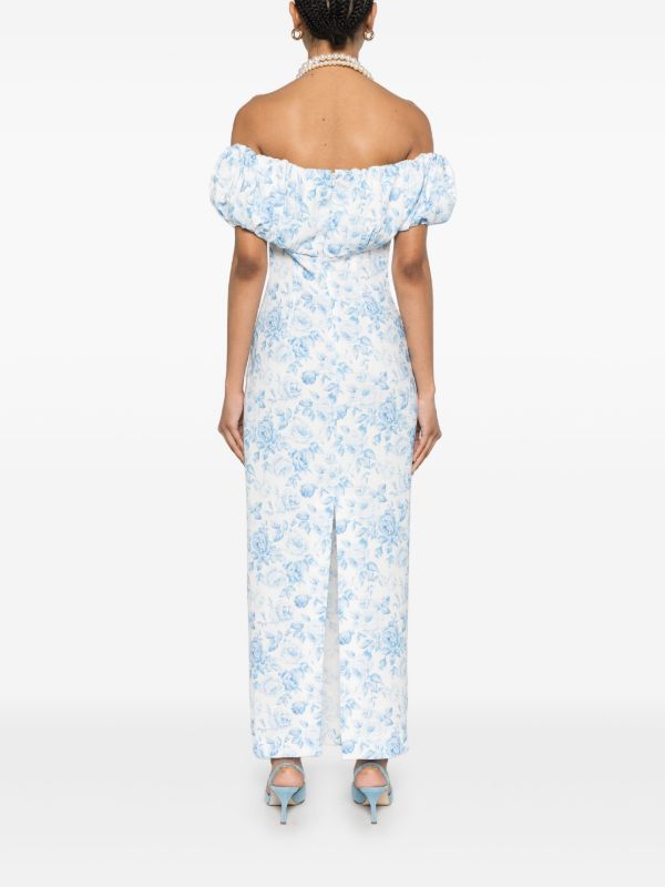 Rowen Rose Rose-print Maxi Dress | Browns Day Dresses