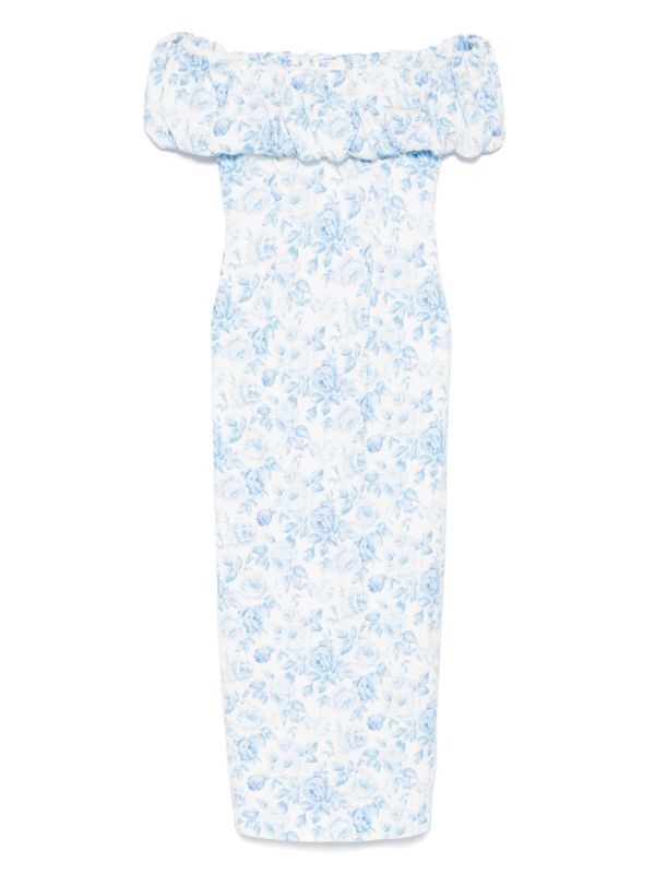 Rowen Rose rose-print maxi dress | Browns Day Dresses