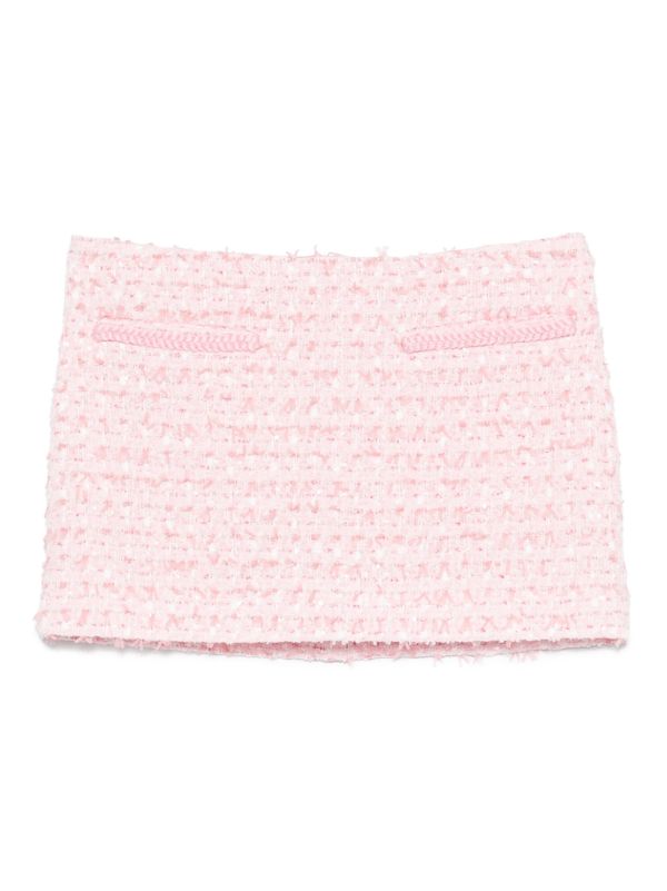 Rowen Rose tweed mini skirt | Browns Straight Skirts