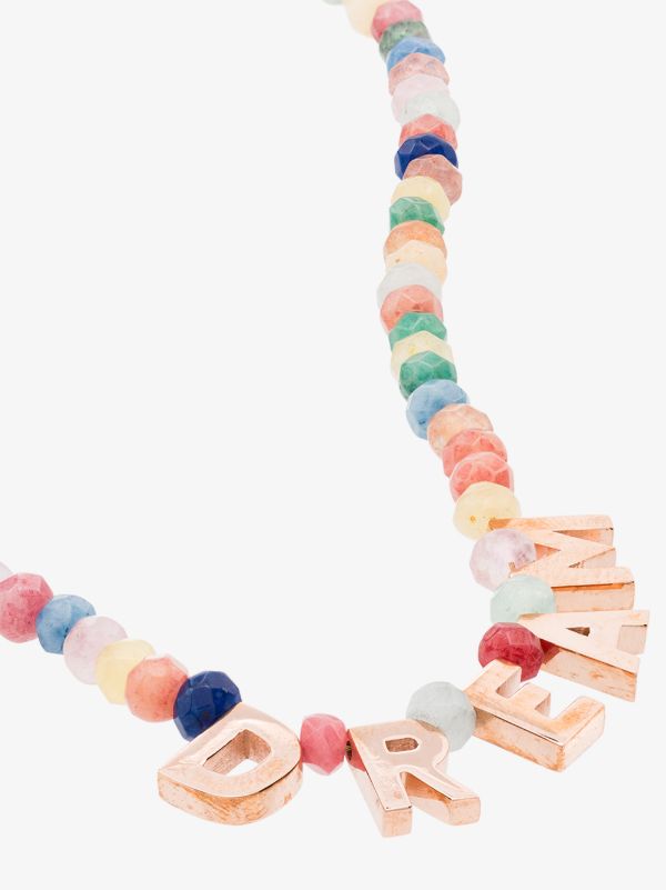 Roxanne First 14K Rose Gold Dream Jade Necklace | Browns Necklaces