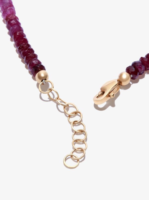 Roxanne First 9K Yellow Gold Rocky Ruby Bracelet | Browns Fine Bracelets