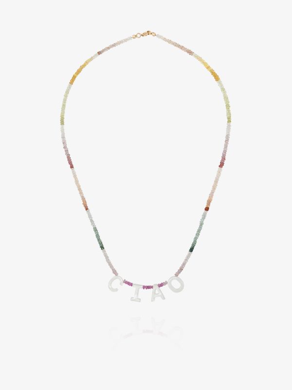 Roxanne First Ciao rainbow-sapphire necklace | Browns Necklaces