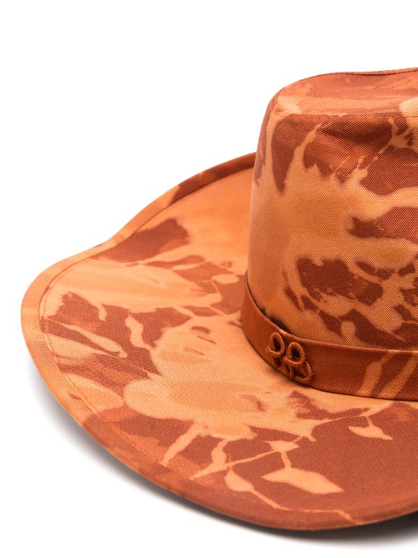 Ruslan Baginskiy Acid Tie Dye Cowboy Hat | Browns Hats