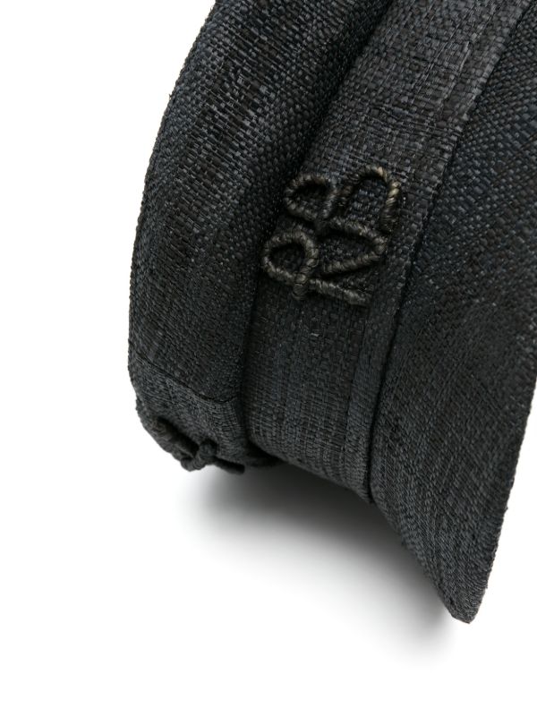 Ruslan Baginskiy Black Ruslan Straw Baker Boy Hat | Browns Hats