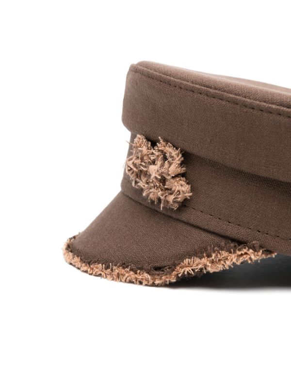 Ruslan Baginskiy Raw-edge Baker Boy Hat | Browns Hats