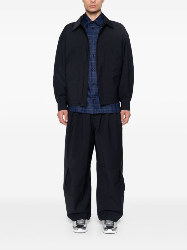 SAGE NATION Blue Checked Shirt | Browns Shirts