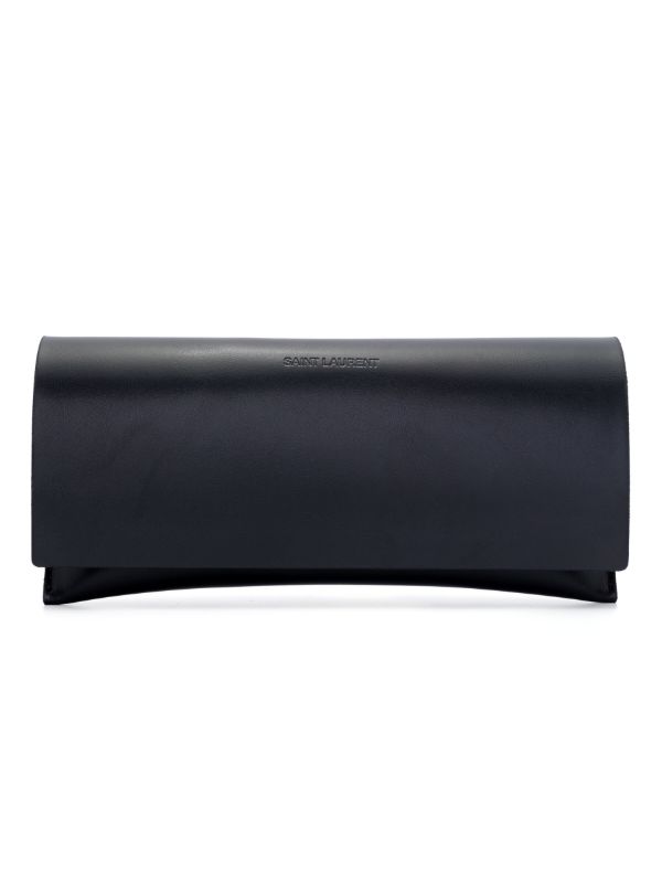 Saint Laurent Eyewear Black Blaze Square-frame Sunglasses | Browns Sunglasses