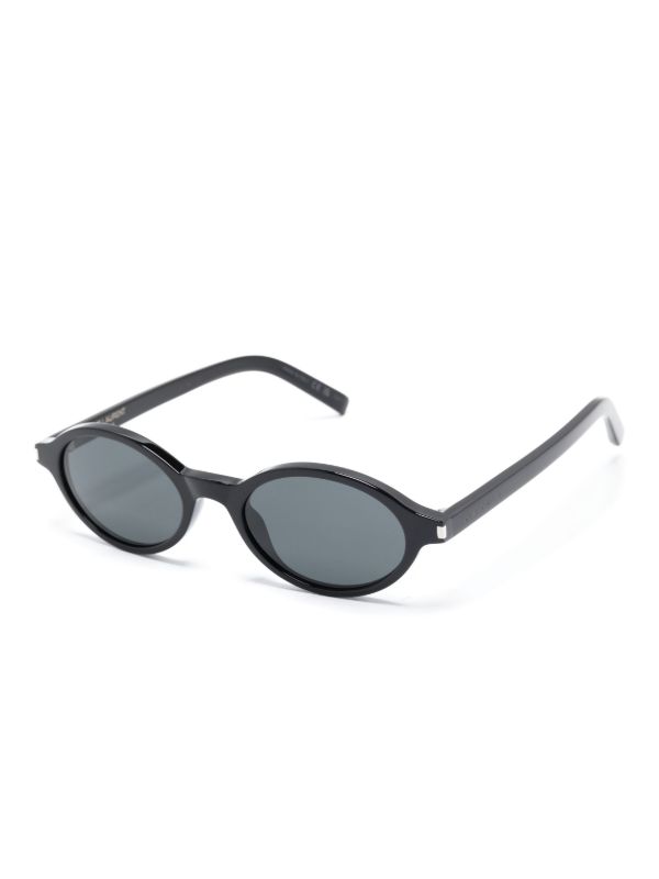 Saint Laurent Eyewear Black Jeanne Sunglasses | Browns Sunglasses