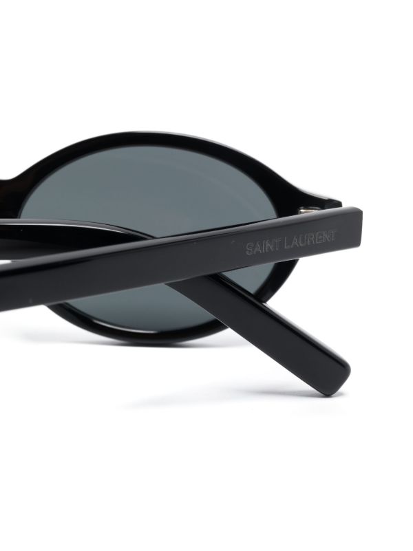 Saint Laurent Eyewear Black Jeanne Sunglasses | Browns Sunglasses