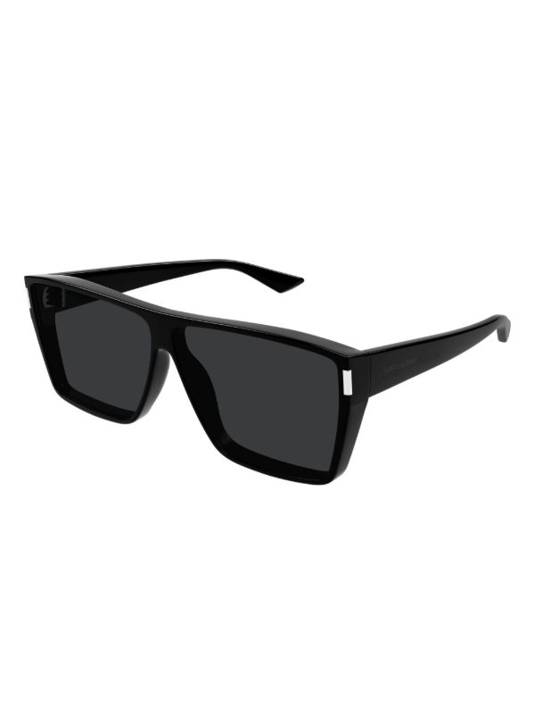 Saint Laurent Eyewear Black SL 756 Sunglasses | Browns Sunglasses