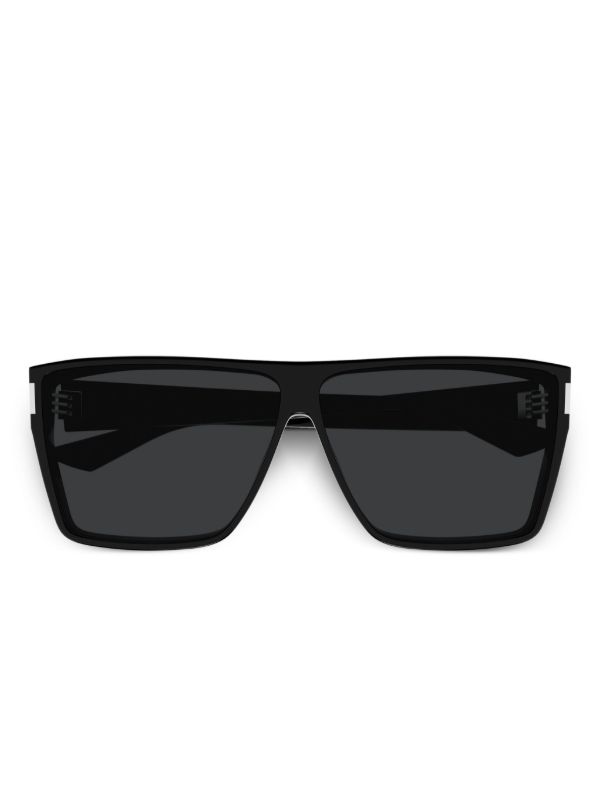 Saint Laurent Eyewear Black SL 756 Sunglasses | Browns Sunglasses