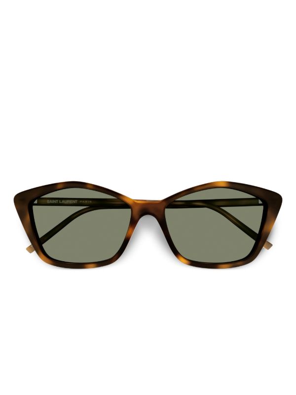 Saint Laurent Eyewear Brown SL 775 Sunglasses | Browns Sunglasses