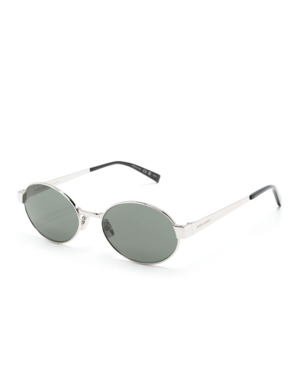 Saint Laurent Eyewear Oval-frame Sunglasses | Browns Sunglasses