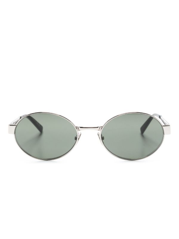 Saint Laurent Eyewear oval-frame sunglasses | Browns Sunglasses