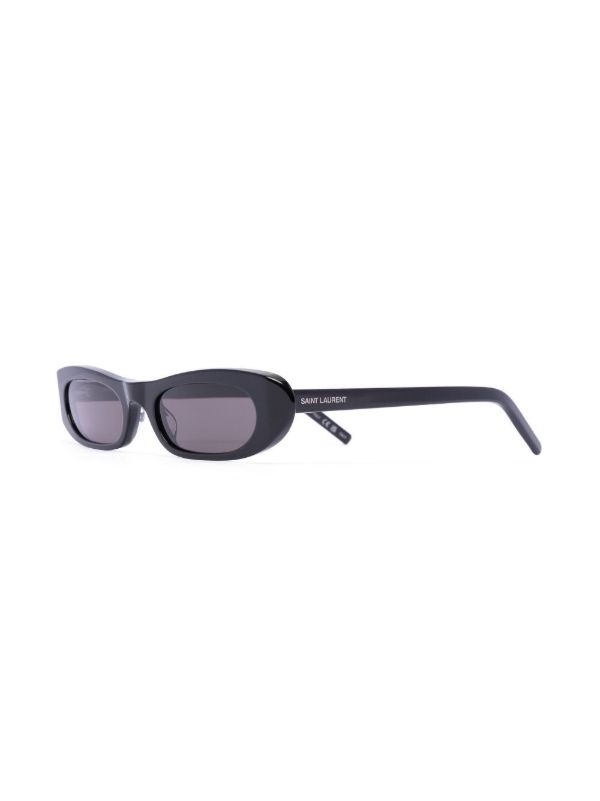 Saint Laurent Eyewear SL 557 Slim Oval Sunglasses | Browns Sunglasses