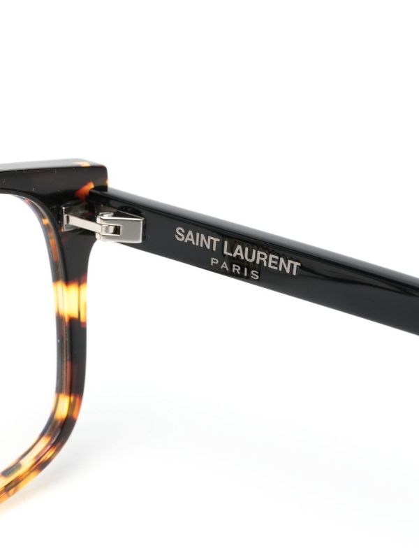 Saint Laurent Eyewear Square-frame Glasses | Browns Glasses & Frames
