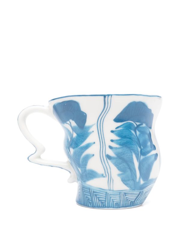 Seletti Classics On Acid Porcelain Mug (Set Of Four) | Browns Cups & Tea Sets