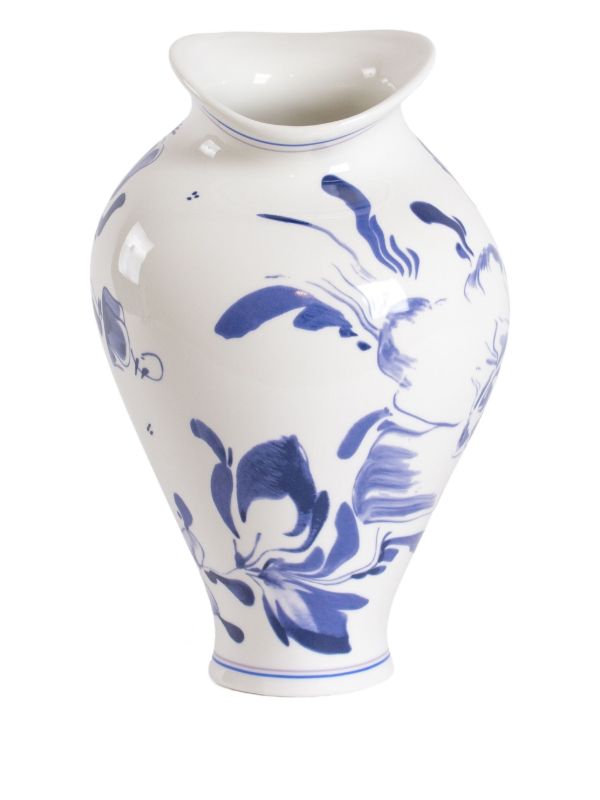 Seletti Floral-print Porcelain Vase | Browns Vases
