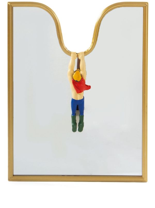 Seletti Gold-Tone Circus Mirror | Browns Mirrors