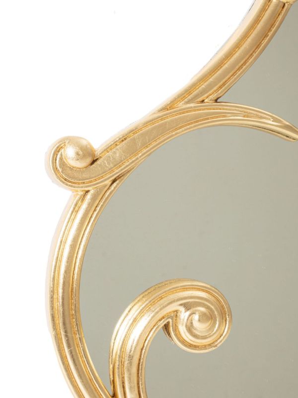 Seletti Gold-Tone Liberty Mirror | Browns Mirrors