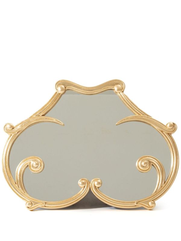 Seletti Gold-Tone Liberty Mirror | Browns Mirrors