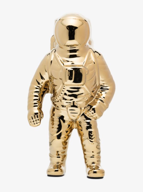 Seletti Gold Tone Starman Porcelain Bud Vase | Browns Vases