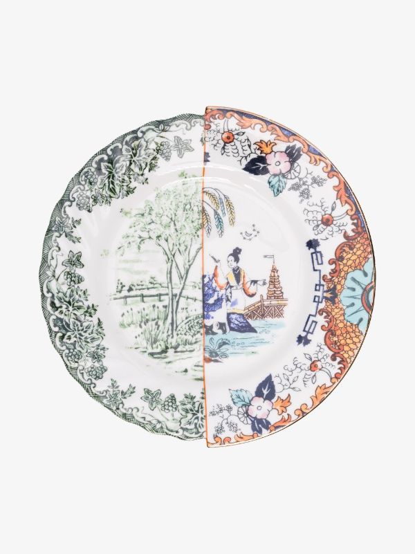 Seletti Hybrid Ipazia dinner plate | Browns Plates & Bowls