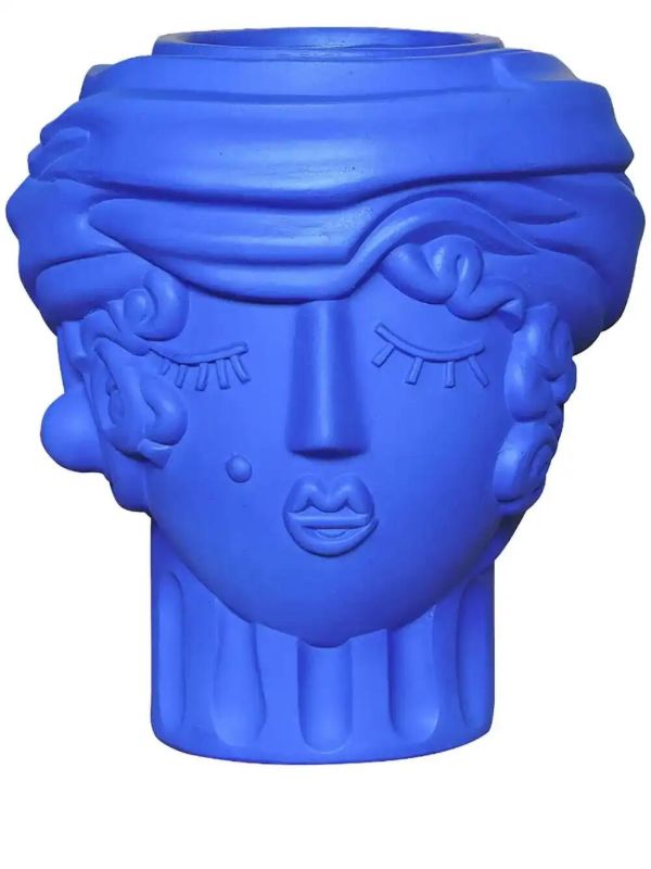 Seletti Magna Graecia Woman terracotta vase (33cm x 22cm) | Browns Vases
