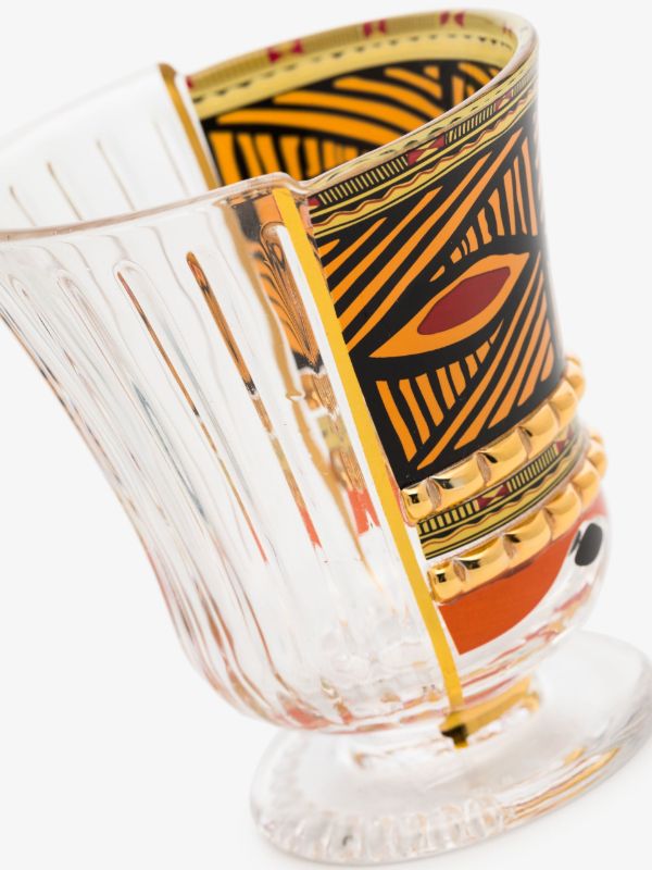 Seletti Multicoloured Hybrid Rodinia Glasses Set | Browns Glassware