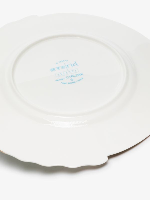 Seletti Pink Eudossia Dessert Plate | Browns Plates & Bowls