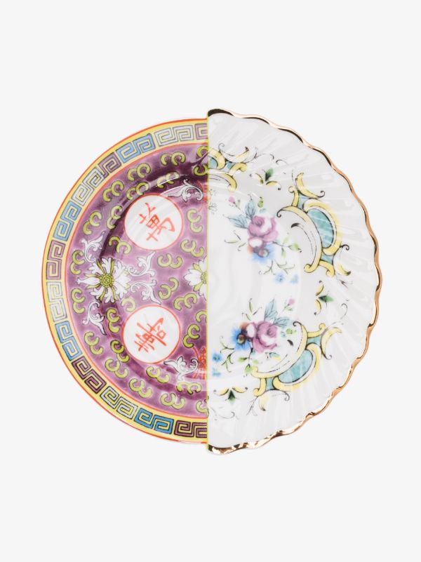 Seletti Pink Eudossia dessert plate | Browns Plates & Bowls