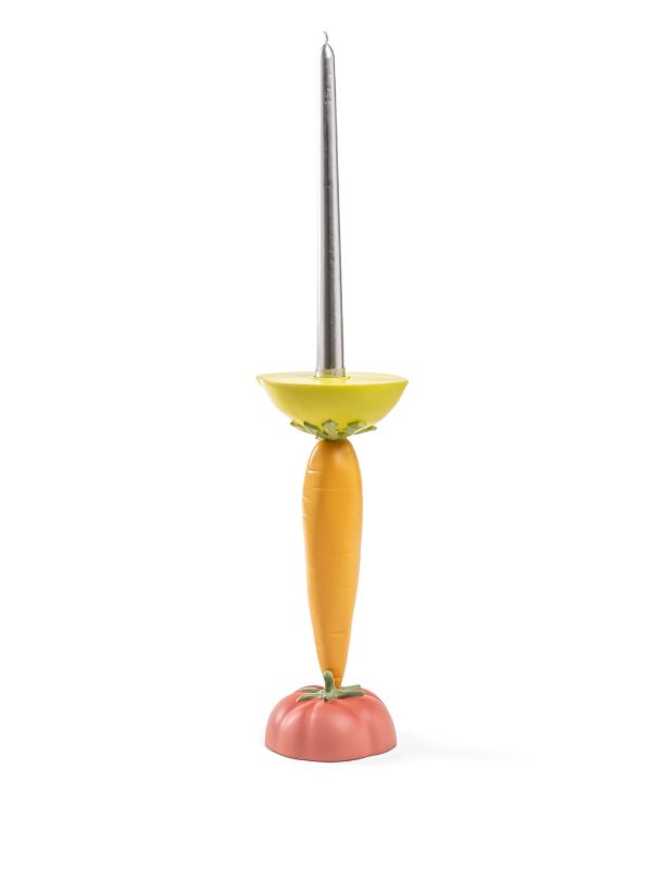 Seletti Vitamin Carrot Candlestick (27cm) | Browns Candle Holders